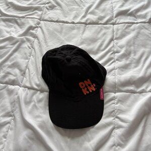 Official Employee Dunkin’ Donuts Adjustable Embroidered Ball Cap Hat Black
